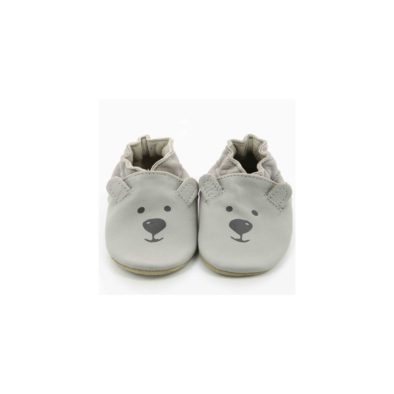 Robeez chaussons sweety bear gris