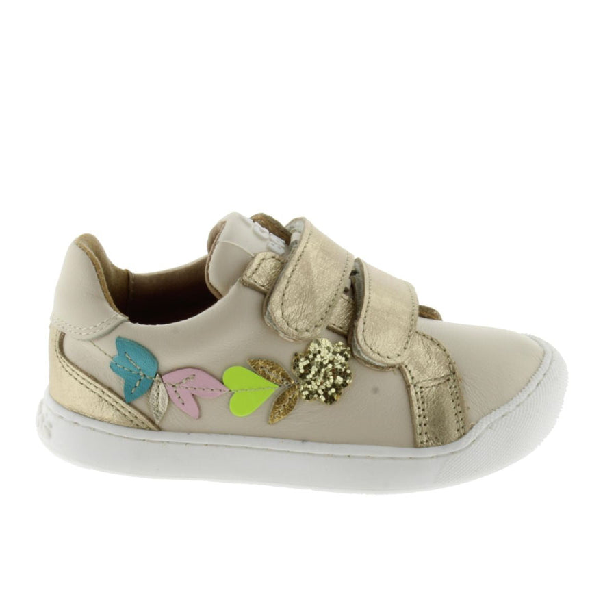 Acebos Barefoot Flora Velcros Beige