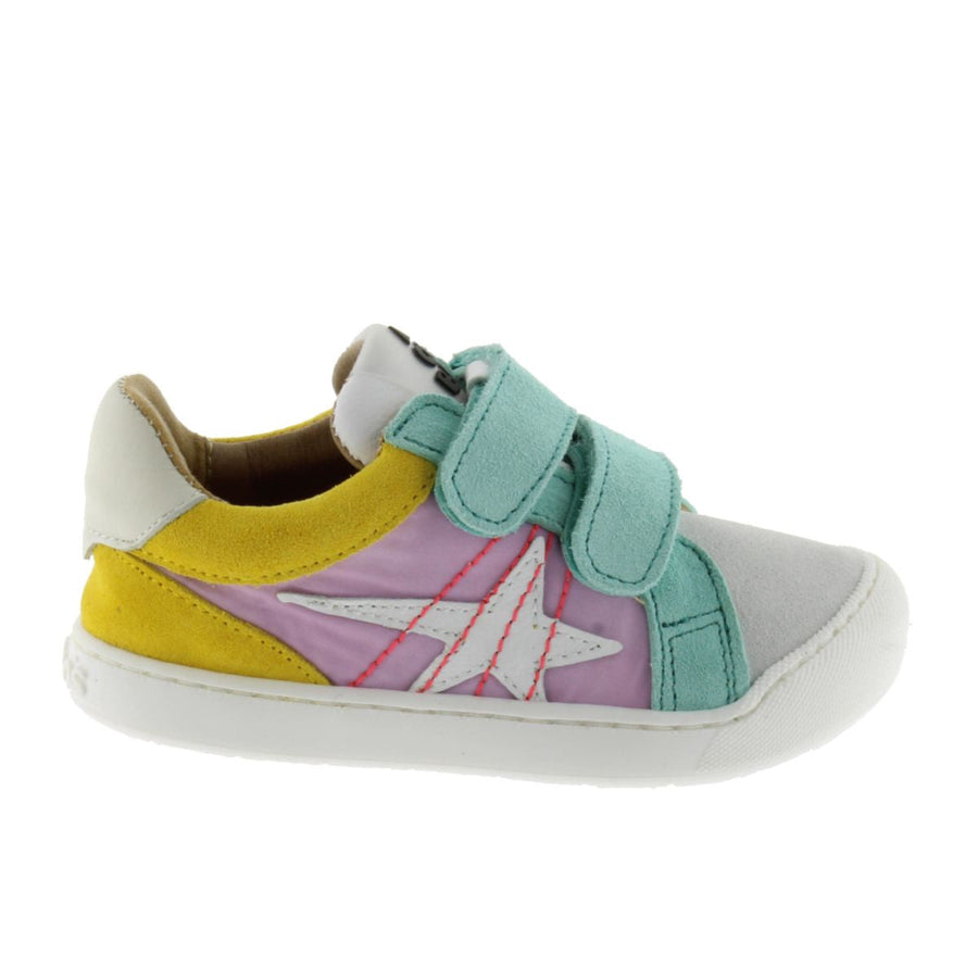 Acebos Barefoot Cosmo Velcros Amarillo