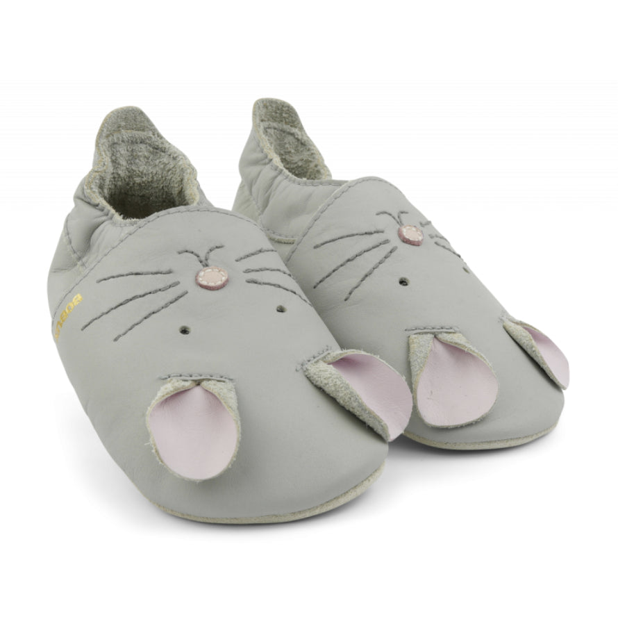 Bobux chaussons squeek gris