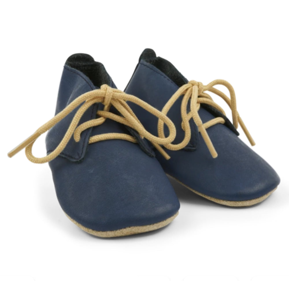 Bobux chaussons lacets marine