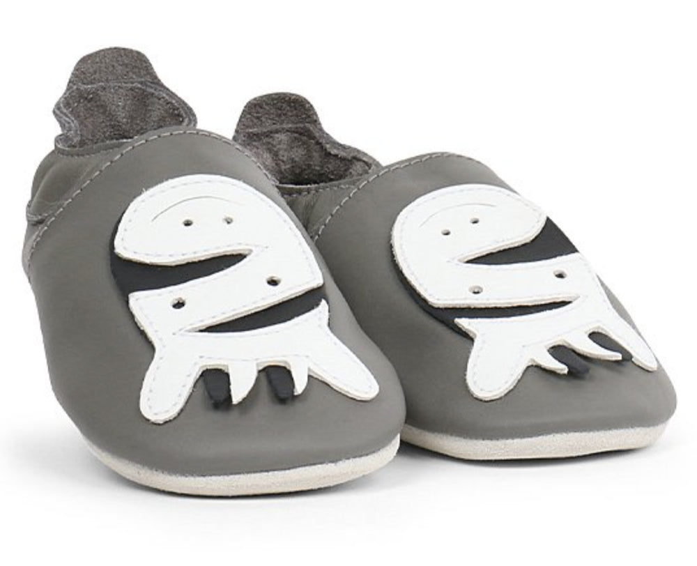 Bobux chaussons Zèbre gris