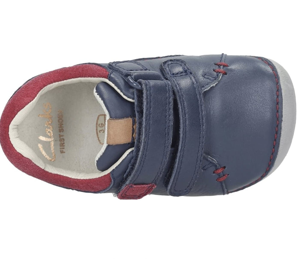 Clarks Tiny toby azul marino