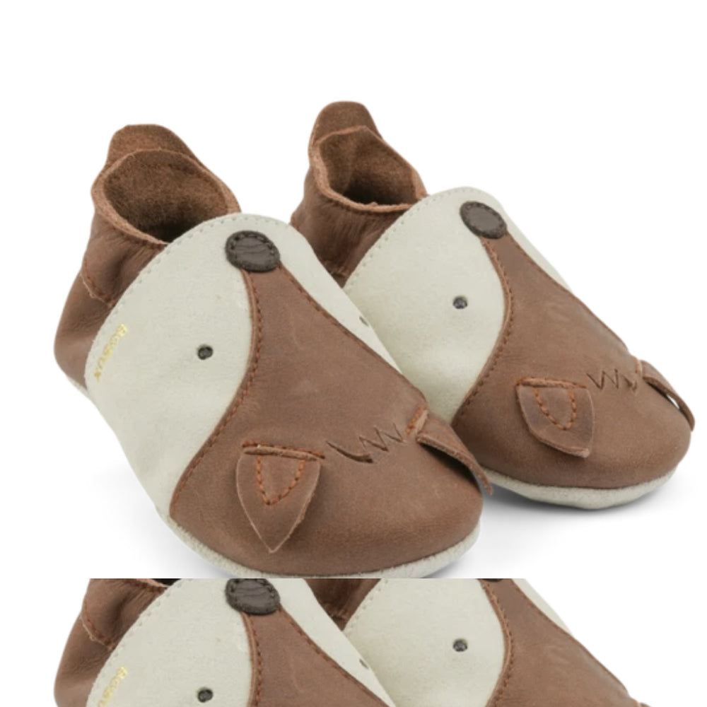 Bobux chaussons foxy chocolat