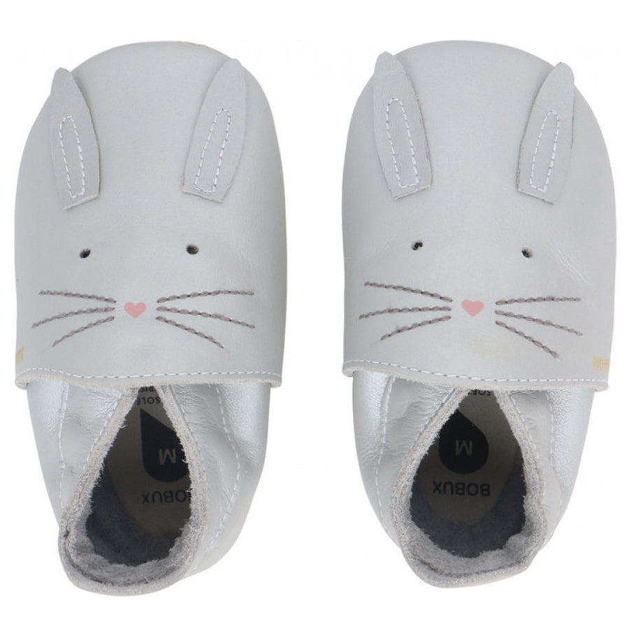 Bobux chaussons lapin argenté hop