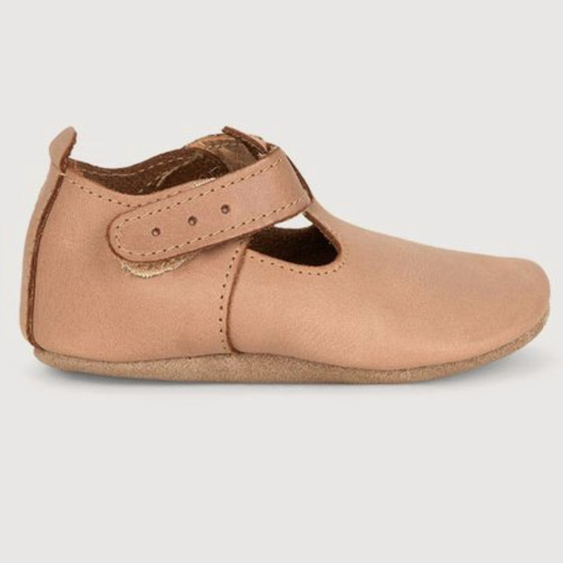 Bobux Chaussons T-bar Caramel