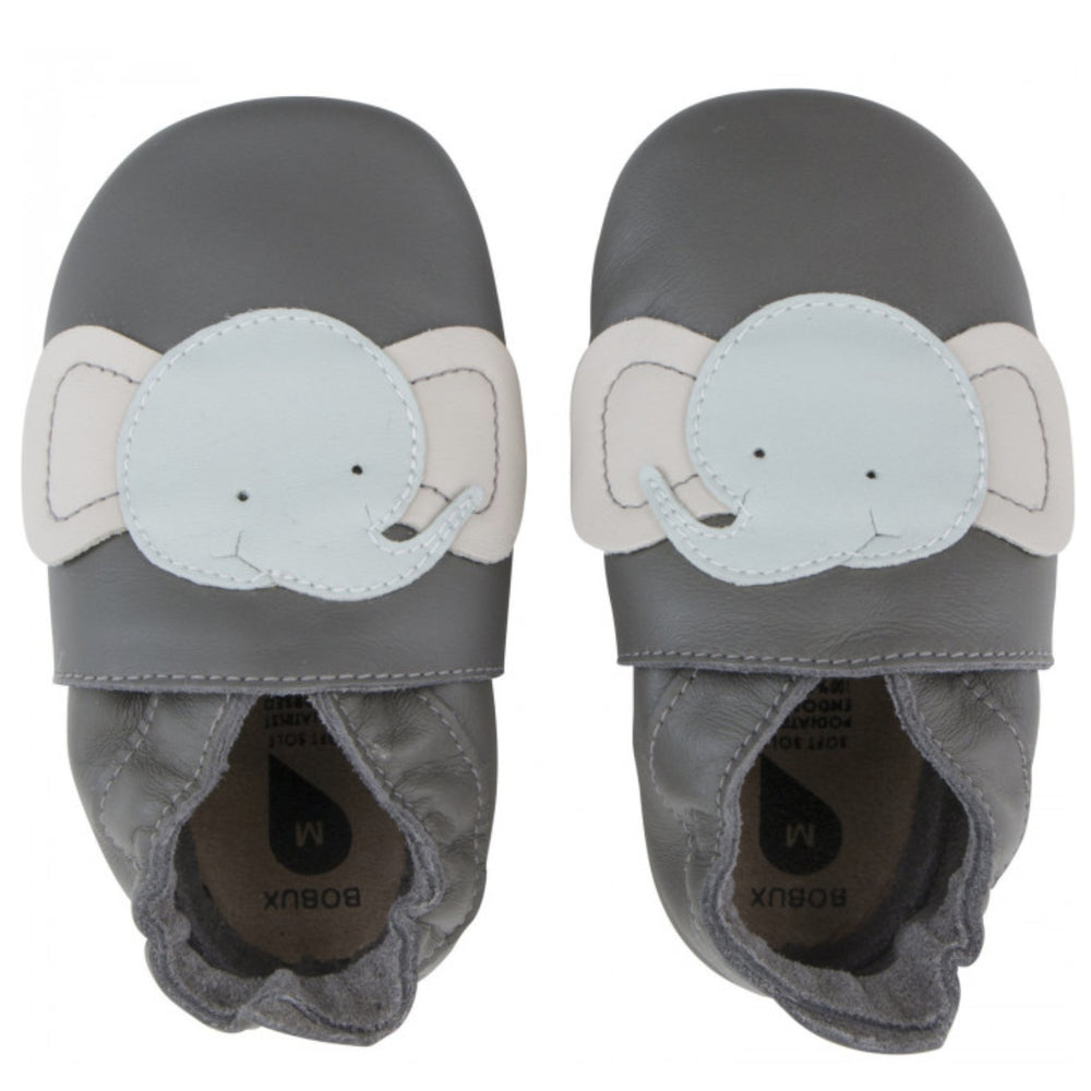 Bobux chaussons Elephant gris