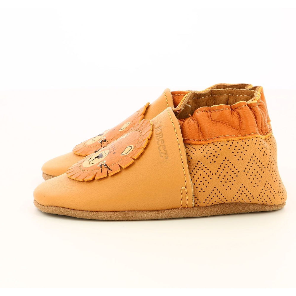 Pantuflas Robeez Grooar camel