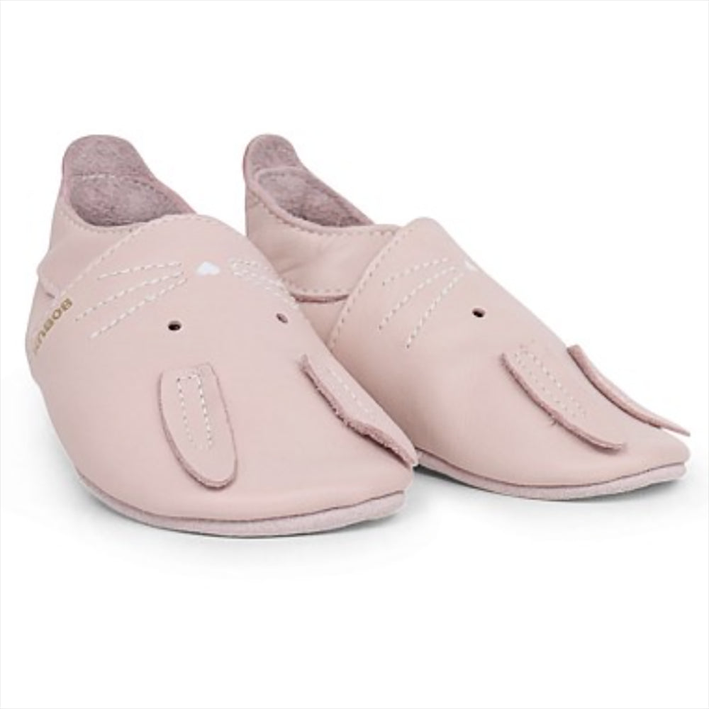 Bobux chaussons lapin rose