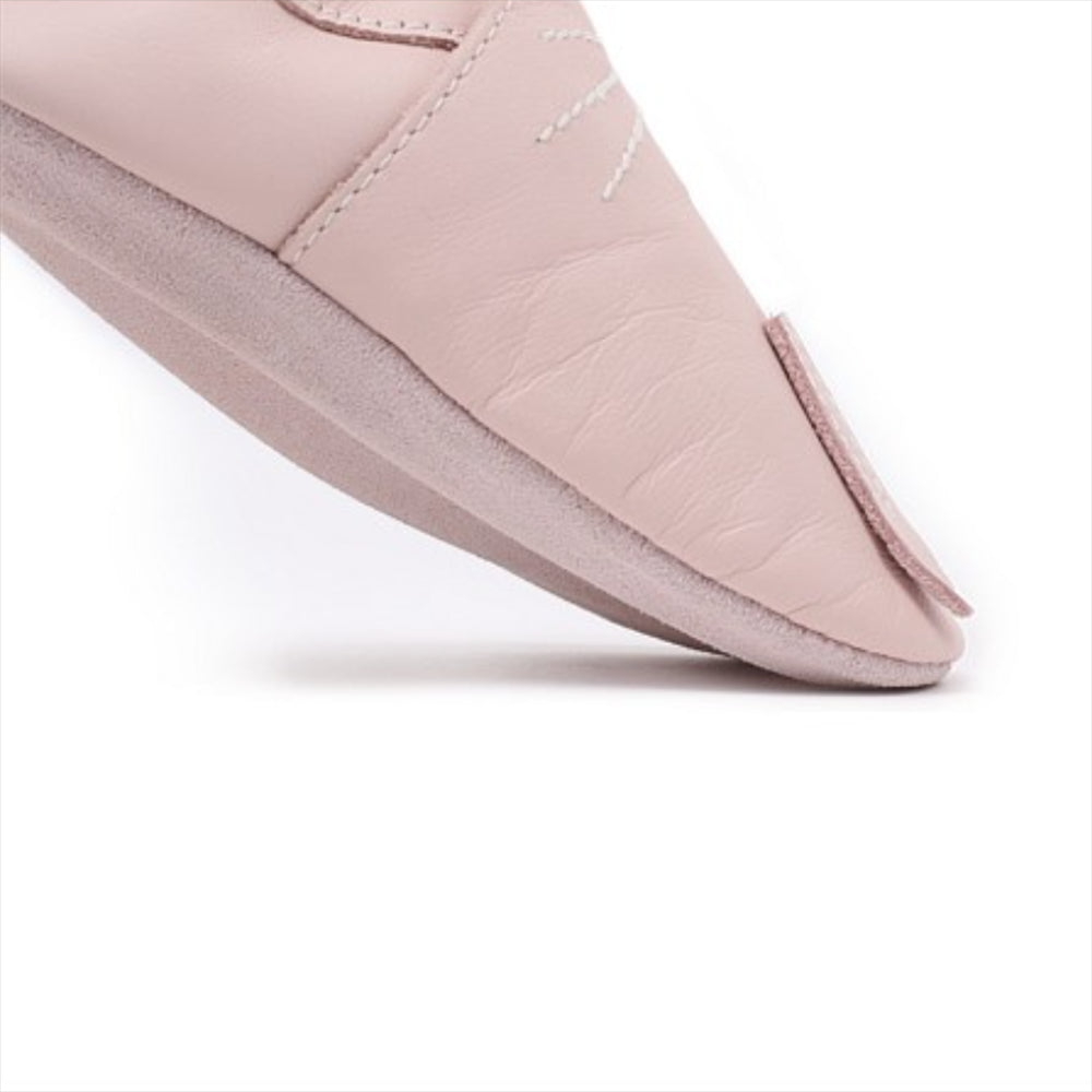 Bobux chaussons lapin rose