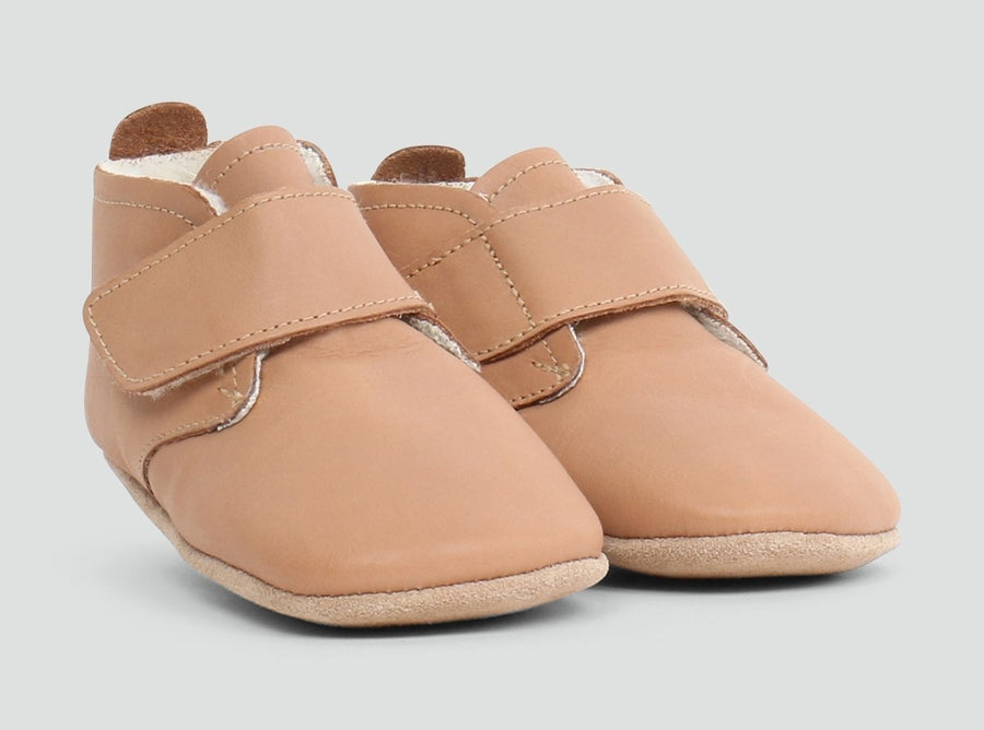 Bobux chaussons desert artic caramel