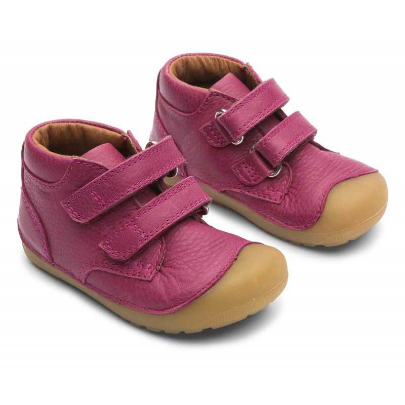 Bundgaard Petit Velcro Rosewine