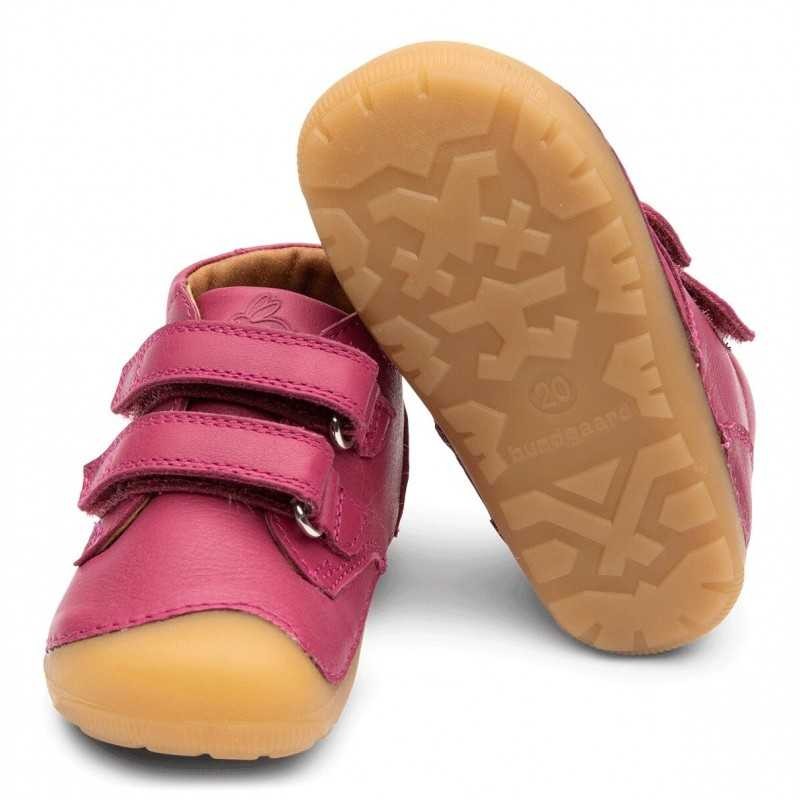 Bundgaard Petit Velcro Rosewine