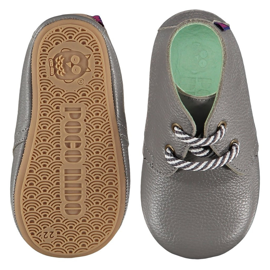 Poconido chaussures mighty lacets gris