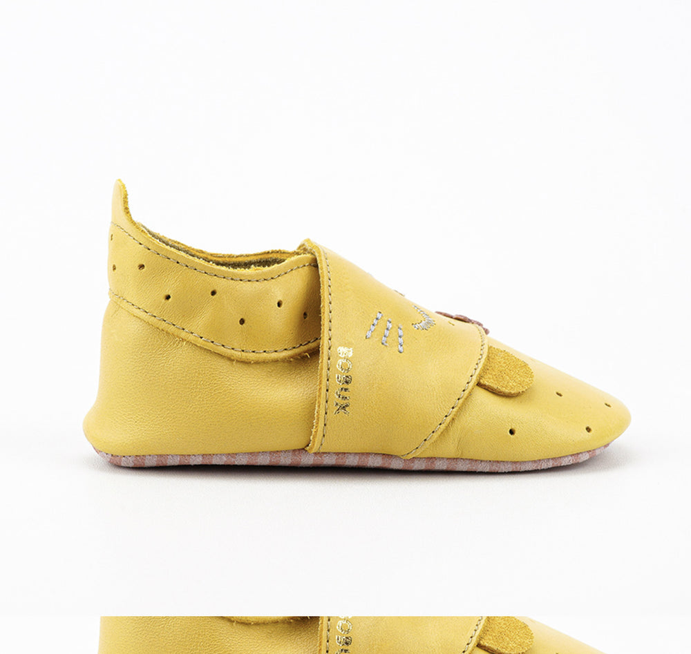 Bobux chaussons chaton jaune