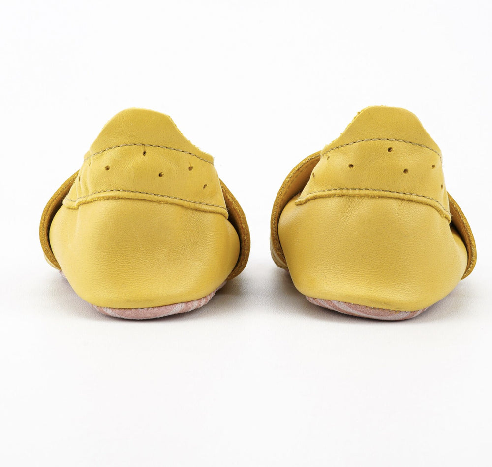 Pantuflas bobux gatito amarillo