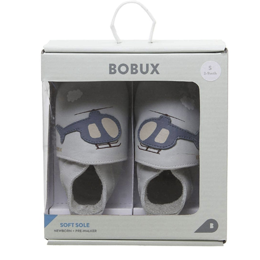 Bobux Chaussons Croco Ciel