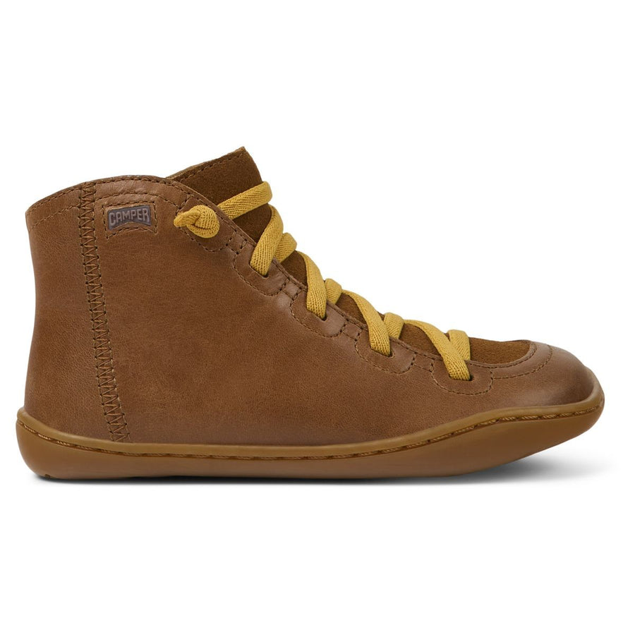 Camper Peu Botines Niño Camel Amarillo