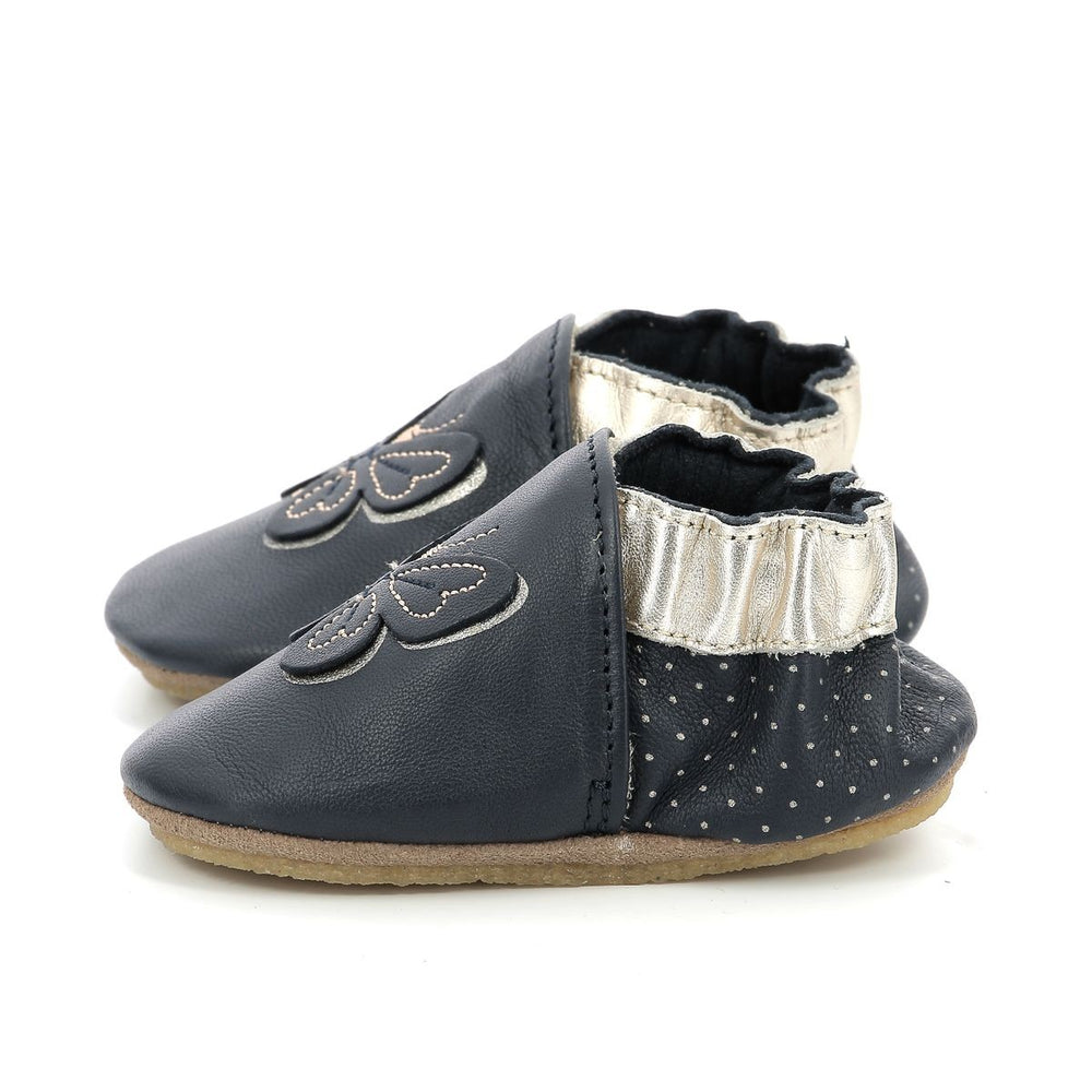 Robeez Chaussons Crêpe Fly In The Wind Marine