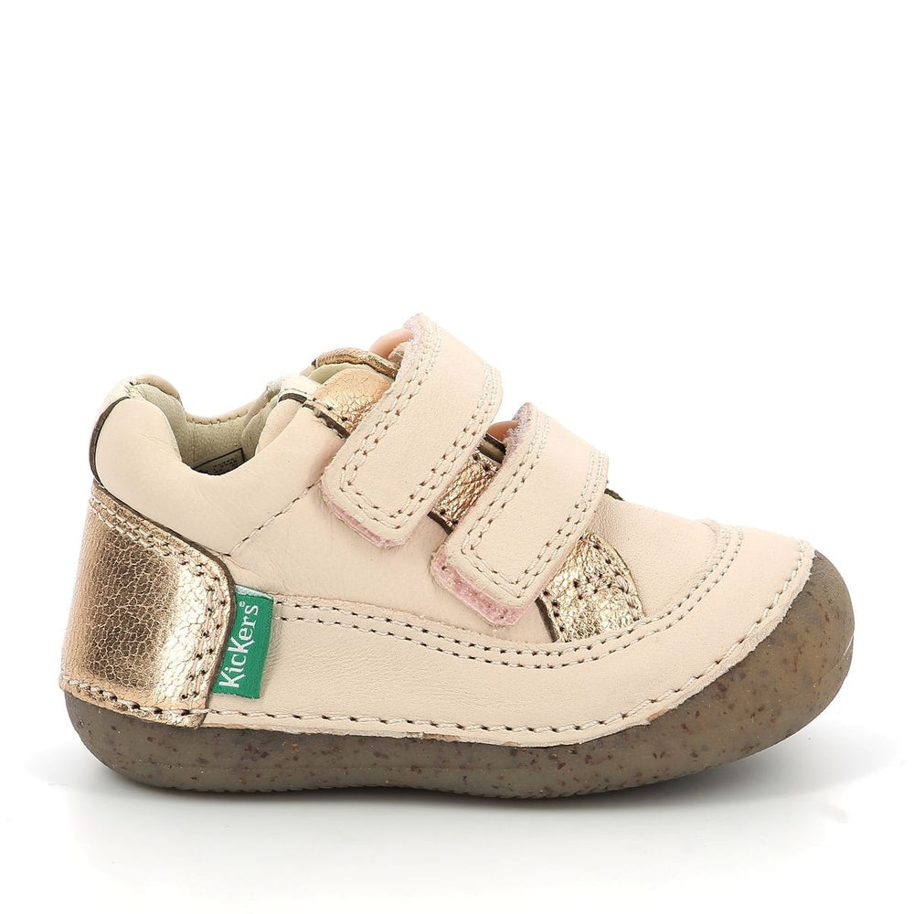 Kickers Sostankro Rose Clair Métal