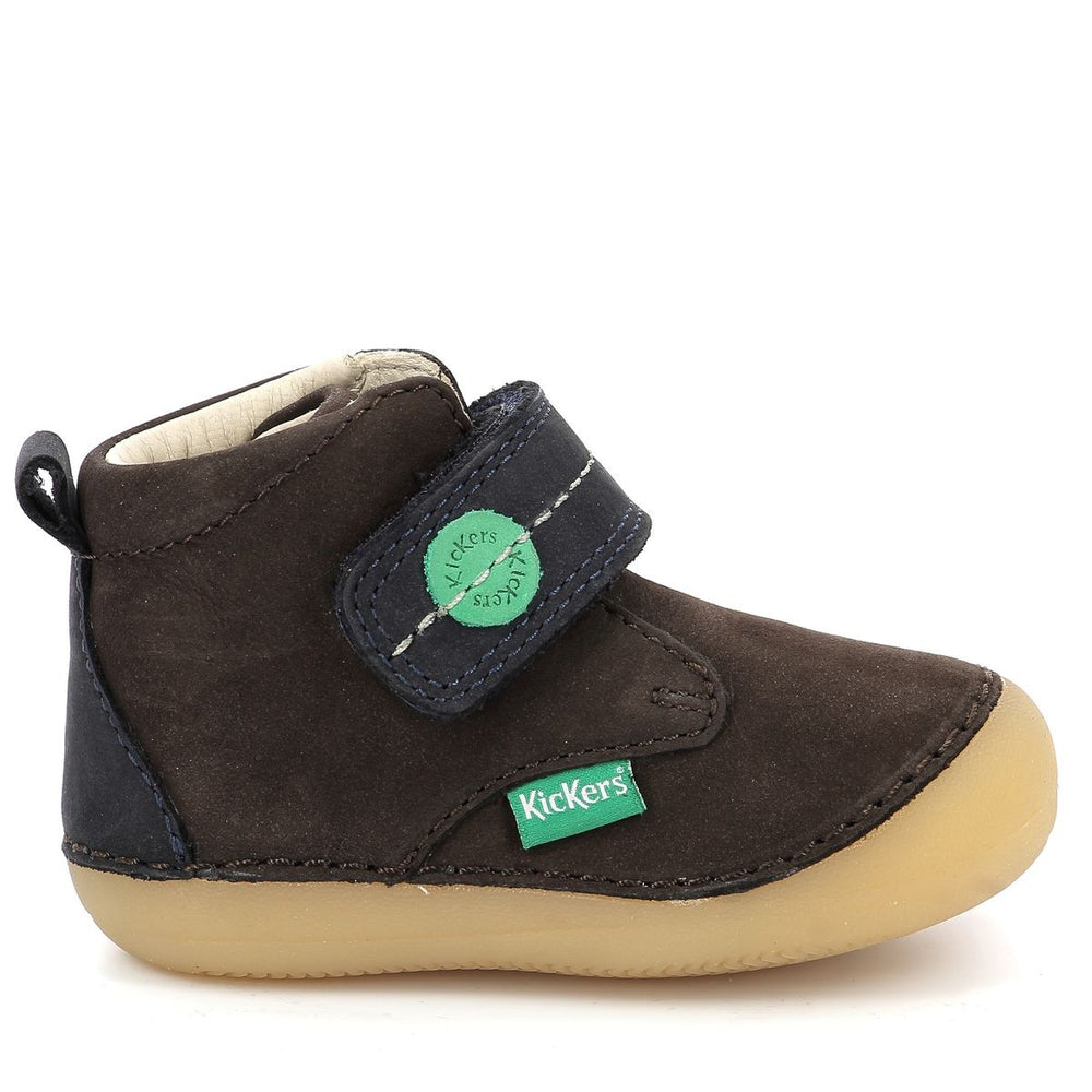 Kickers Sabilo Marron Foncé Marine