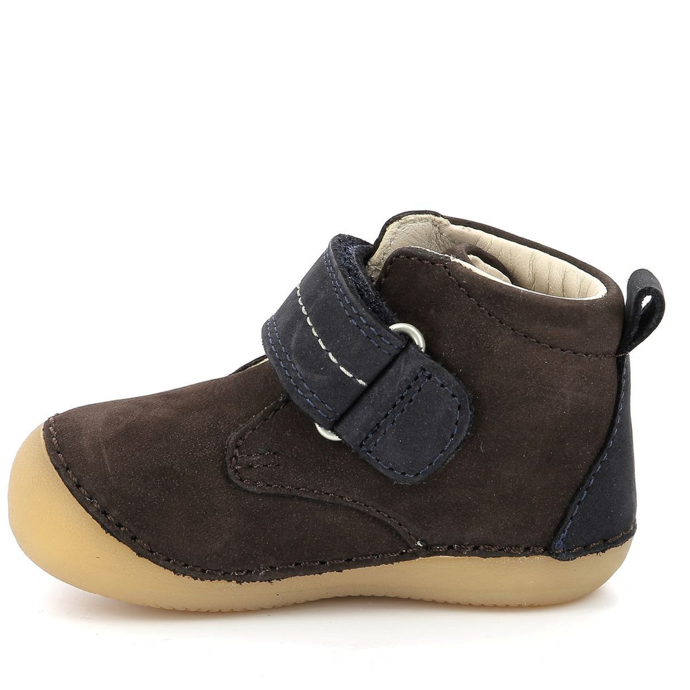 Kickers Sabilo Marron Foncé Marine