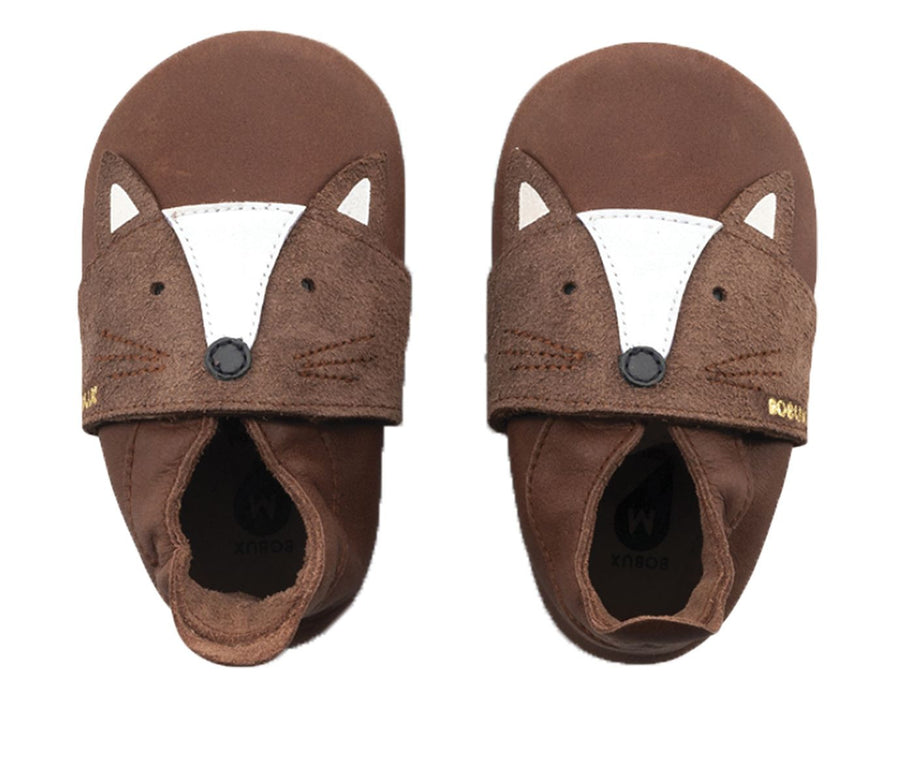 Pantuflas Bobux Foxy Chocolate