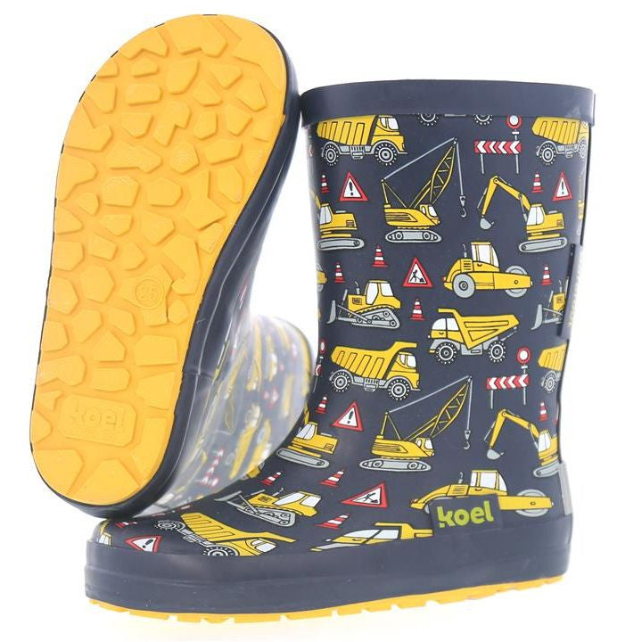 Koel Wellie Descalzo Tractor Azul