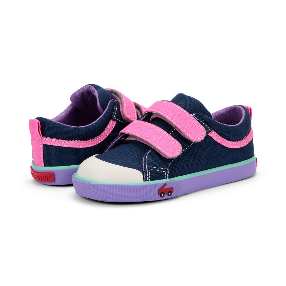 See Kai Run SKR Robyne Navy Hot Pink