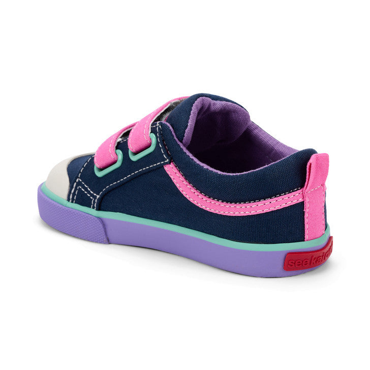 See Kai Run SKR Robyne Navy Hot Pink