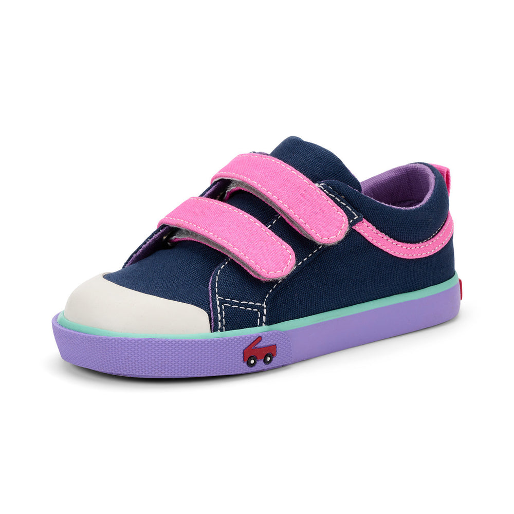 See Kai Run SKR Robyne Navy Hot Pink