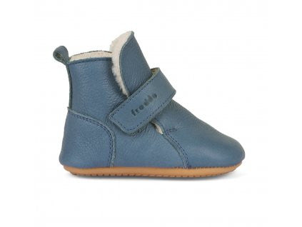 Bota vaquera Froddo Prewalkers con velcro y forro de piel