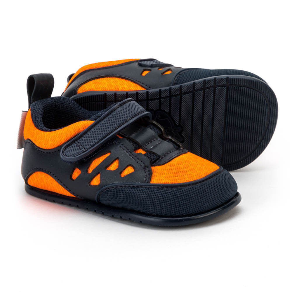 Zapato Feroz Fierce Onil Marino Naranja