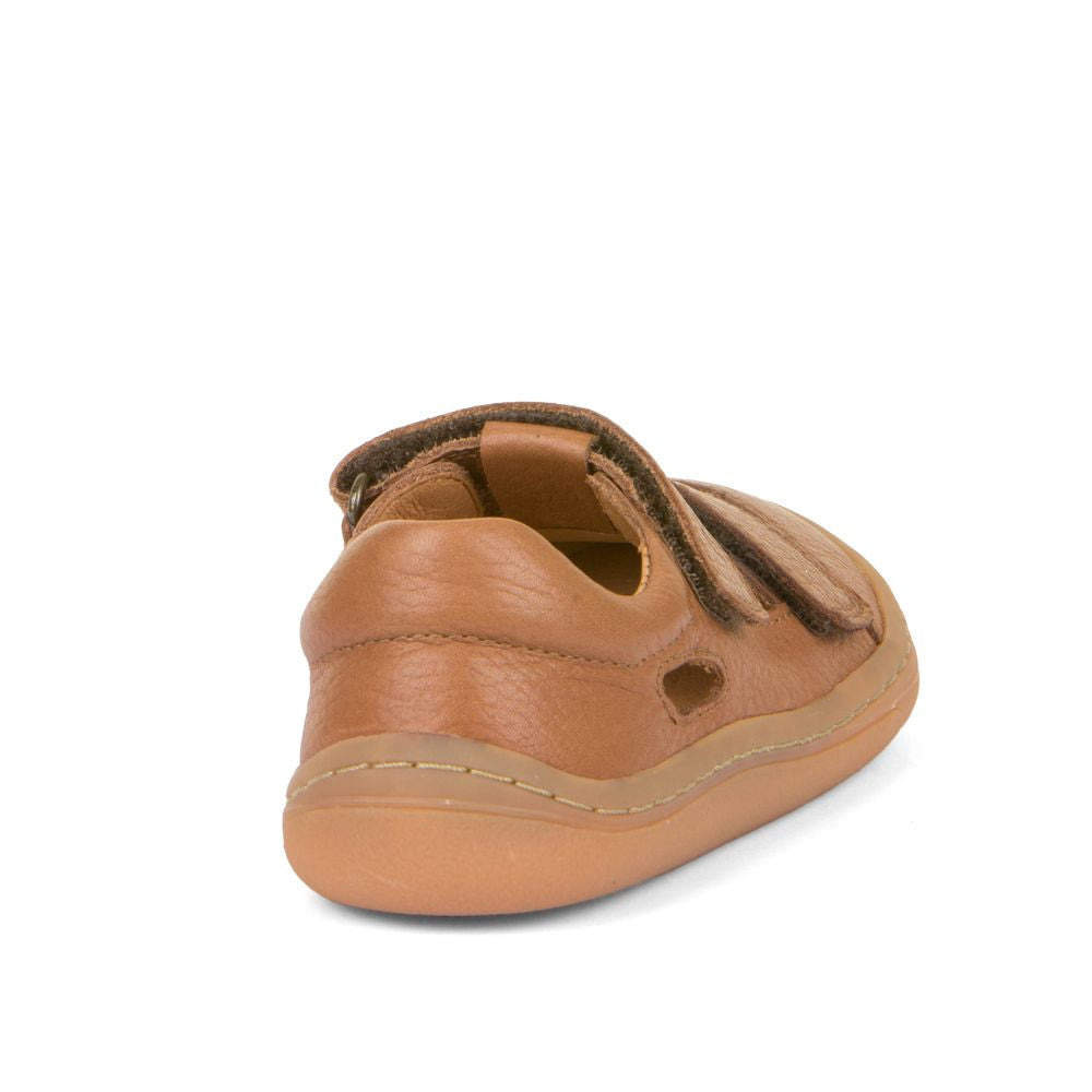 Froddo Barefoot Sandales Deux Scratchs Cognac