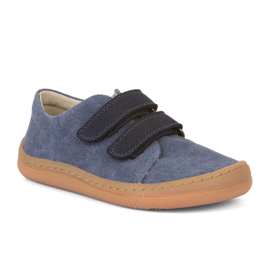 Froddo Barefoot Sneakers Vegan Velcros Bleu