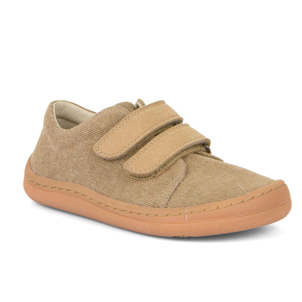 Froddo Barefoot Sneakers Vegan Velcros Beige