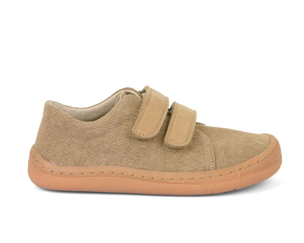 Froddo Barefoot Sneakers Vegan Velcros Beige