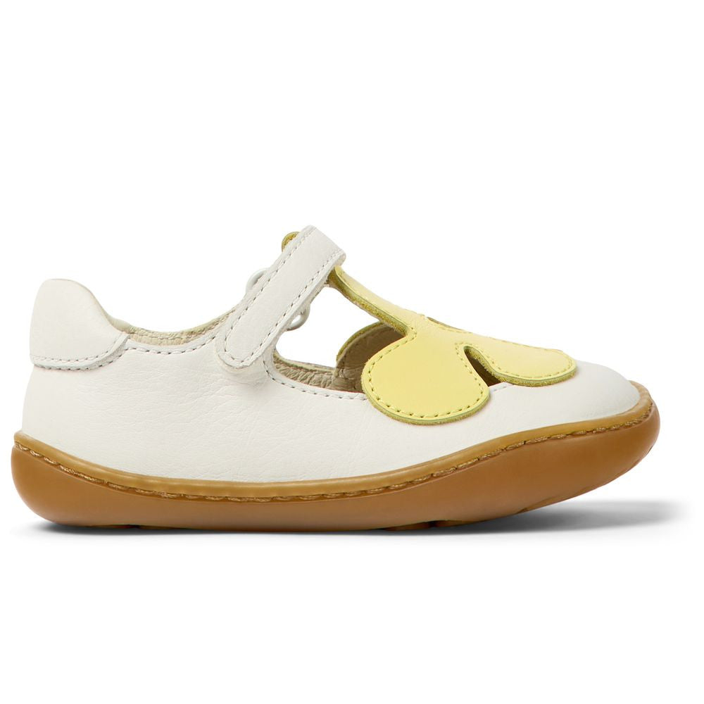 Camper Peu Twins  Blanc Et Jaune