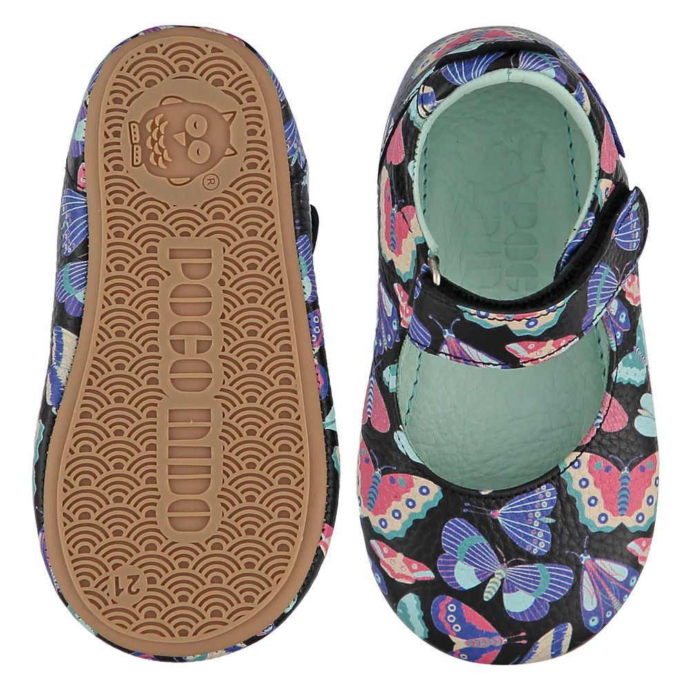 Poconido Mighty Mary Jane Zapatos Mariposas