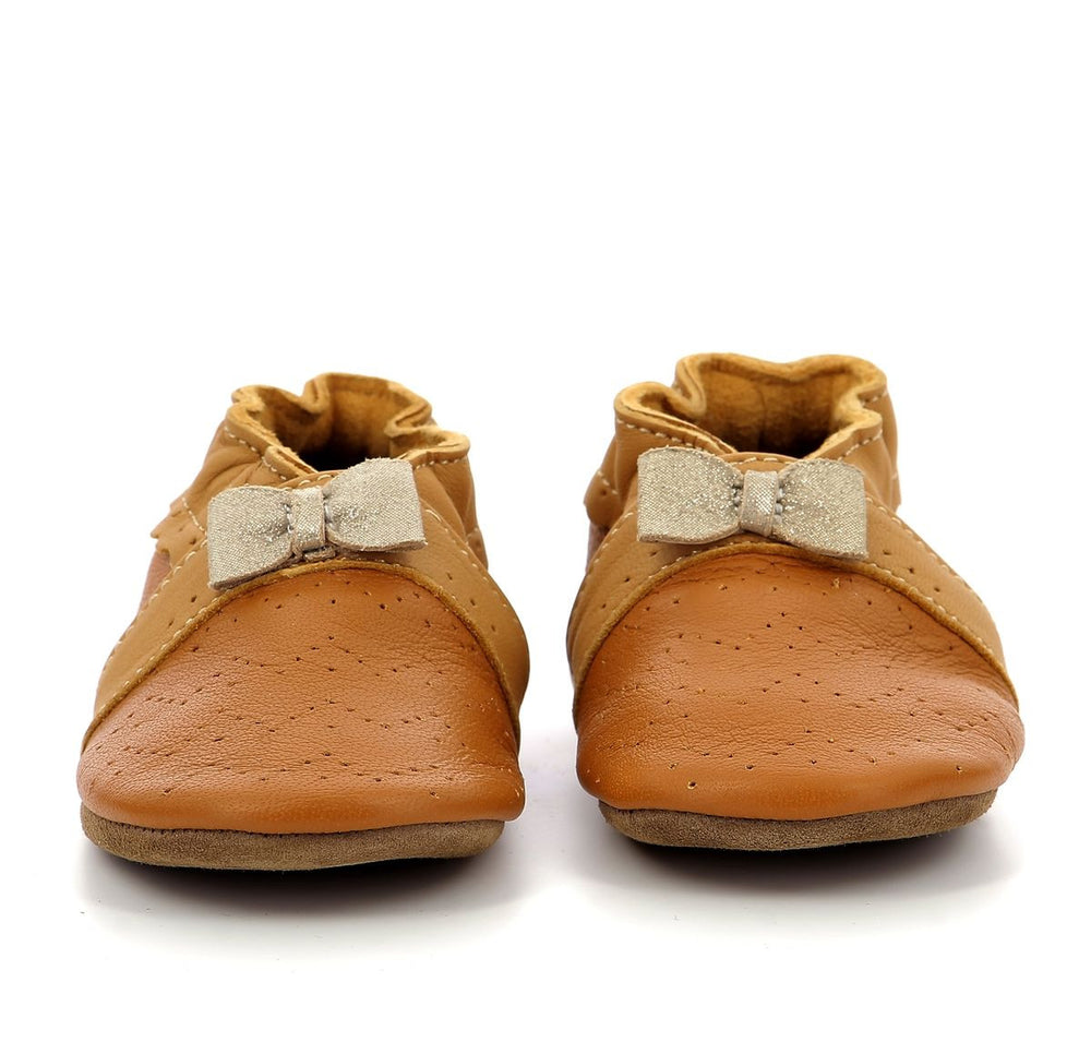 Pantuflas Robeez Happy Mood Camel