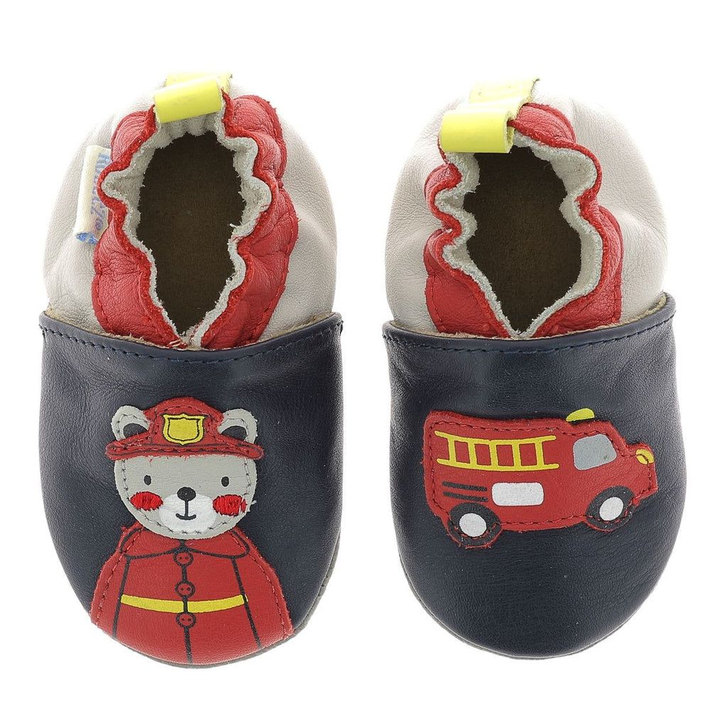 Robeez Chaussons Fireman Marine