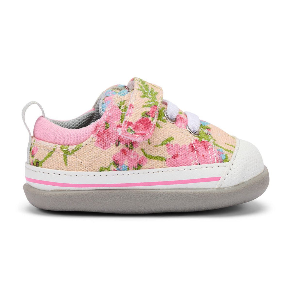 See Kai Run First Walker Stevie Beige Floral