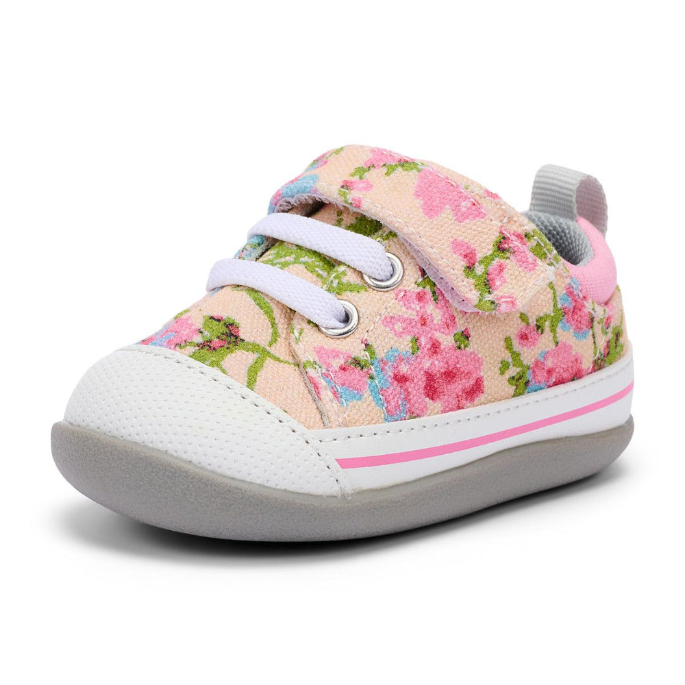 Ver Kai Run First Walker Stevie Beige Floral