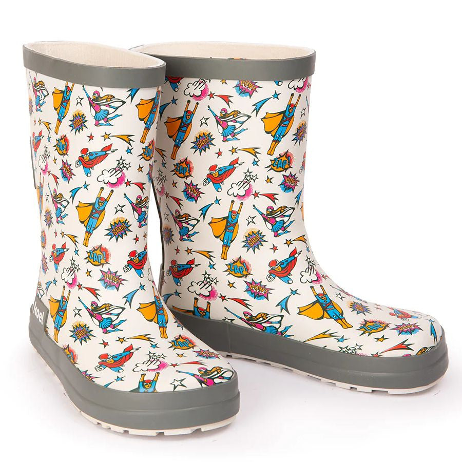 Koel Wellie Descalzo Superhéroes