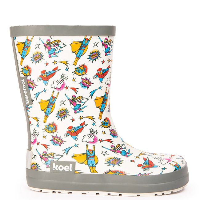 Koel Wellie Barefoot Super Heroes