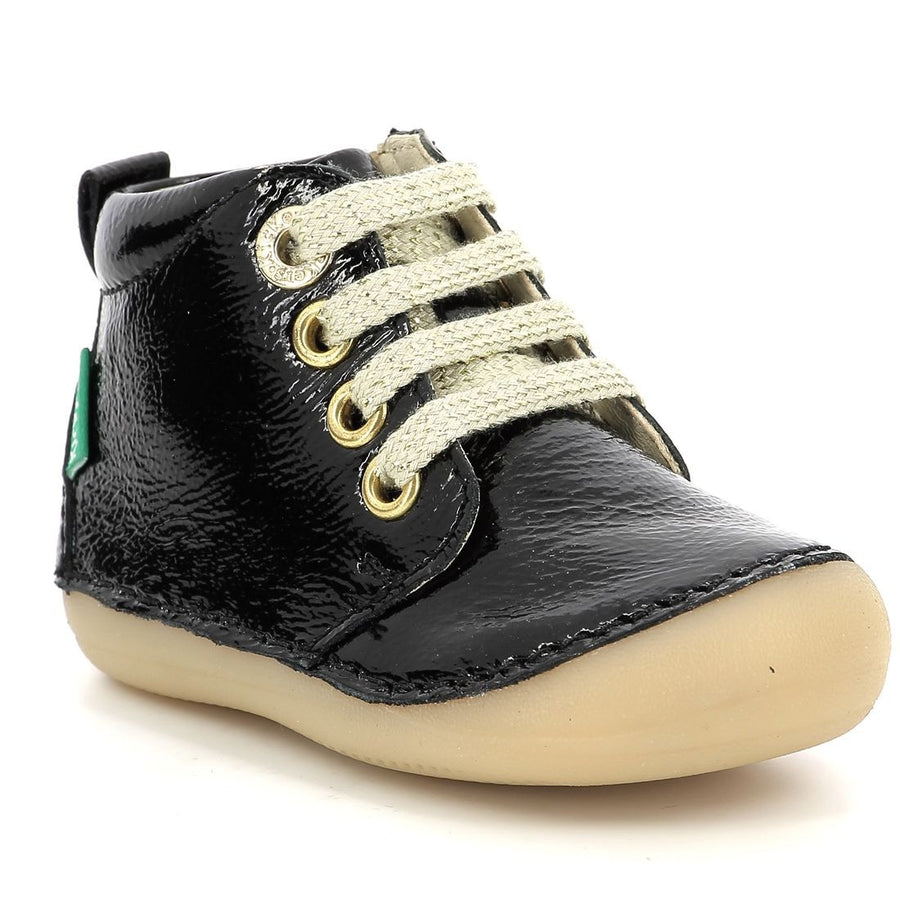 Kickers Sonizip Barniz Negro