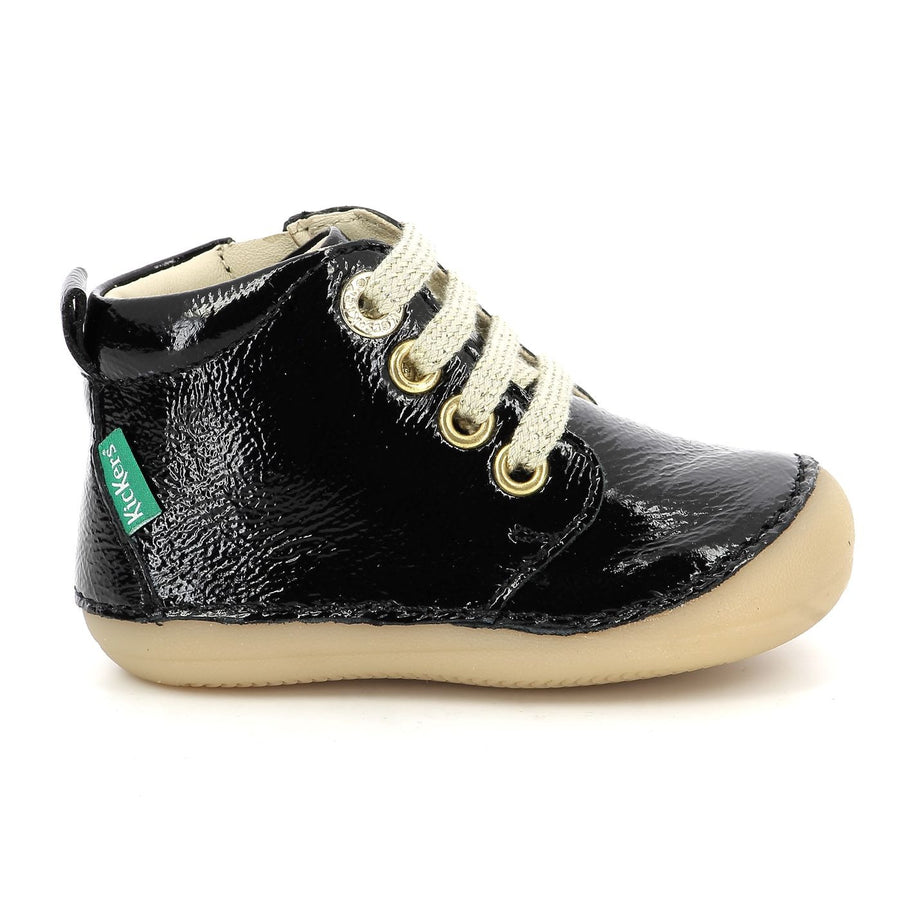 Kickers Sonizip Barniz Negro