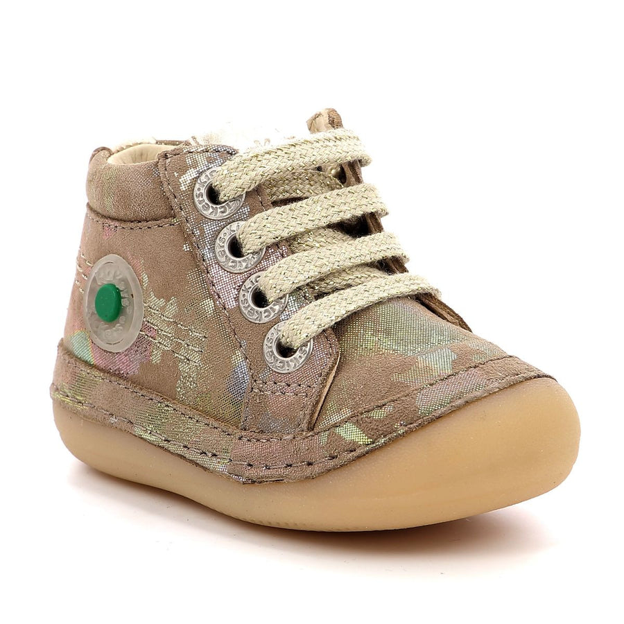 Kickers Sonistreet  Kaki Camo Irise