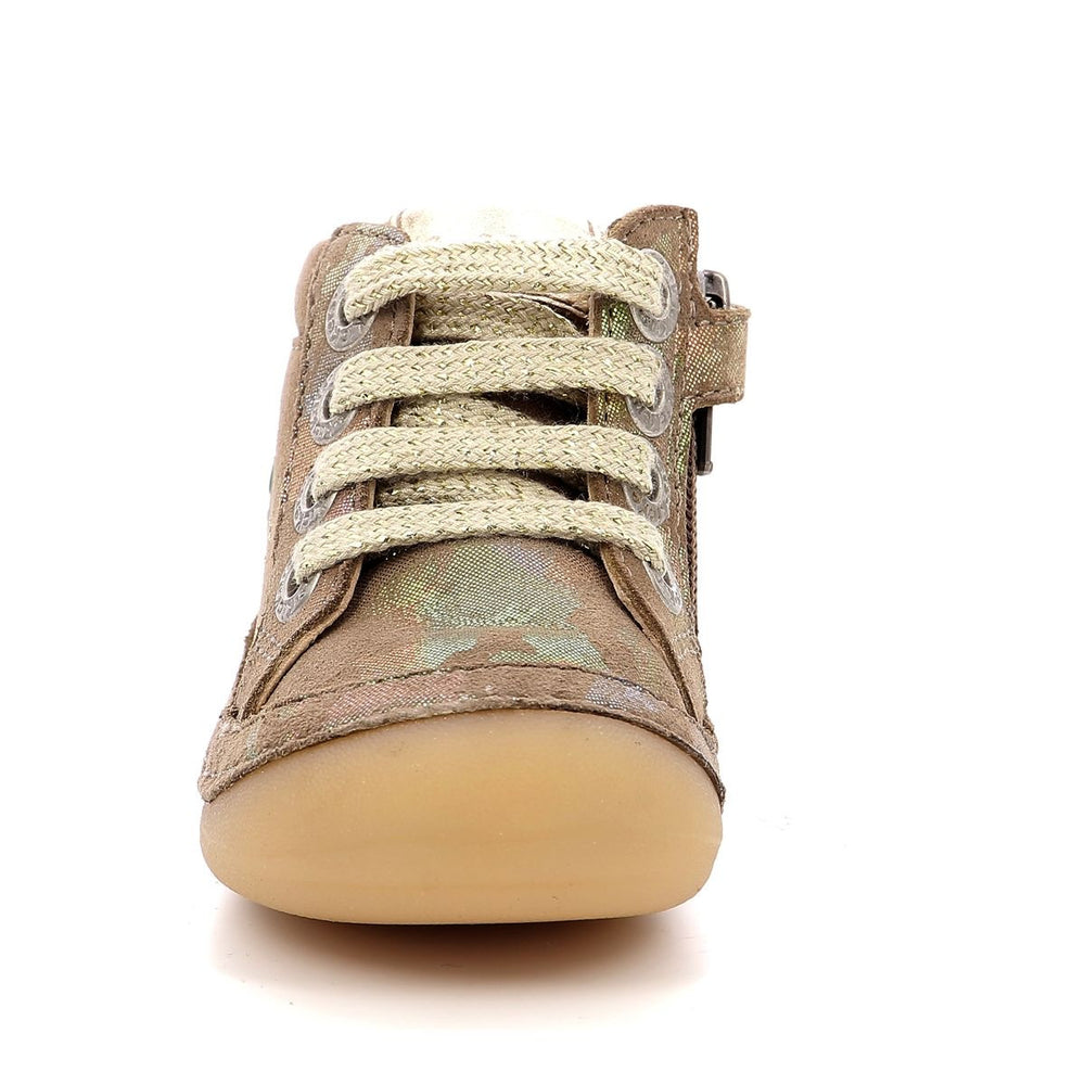 Kickers Sonistreet  Kaki Camo Irise