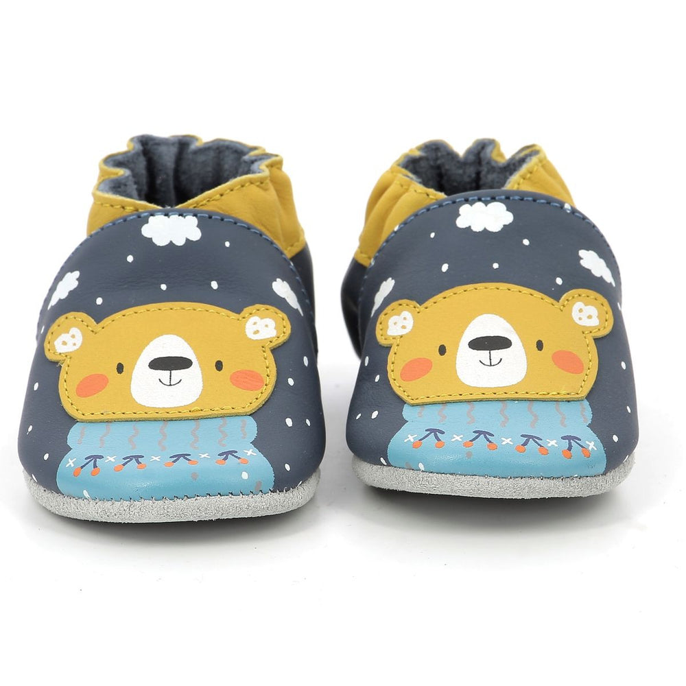 Zapatillas Robeez Snow Bear Azul